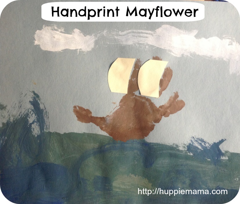 Handprint Mayflower