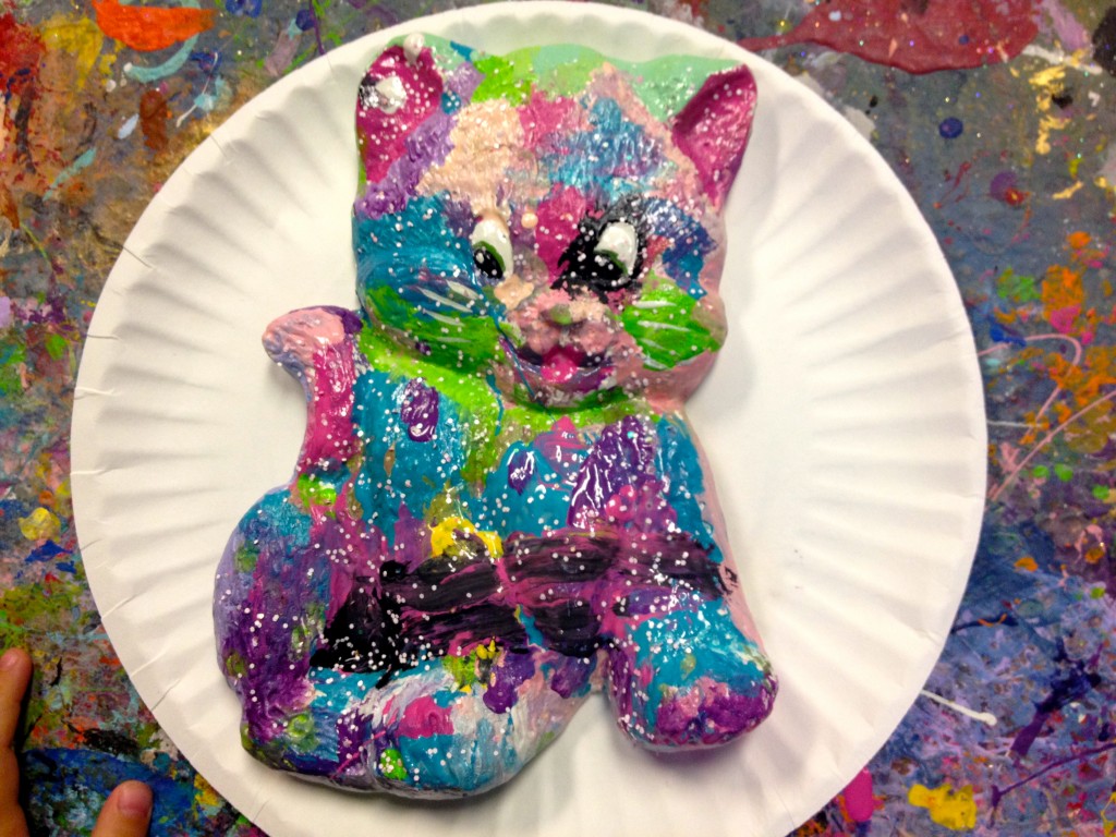 painted cat