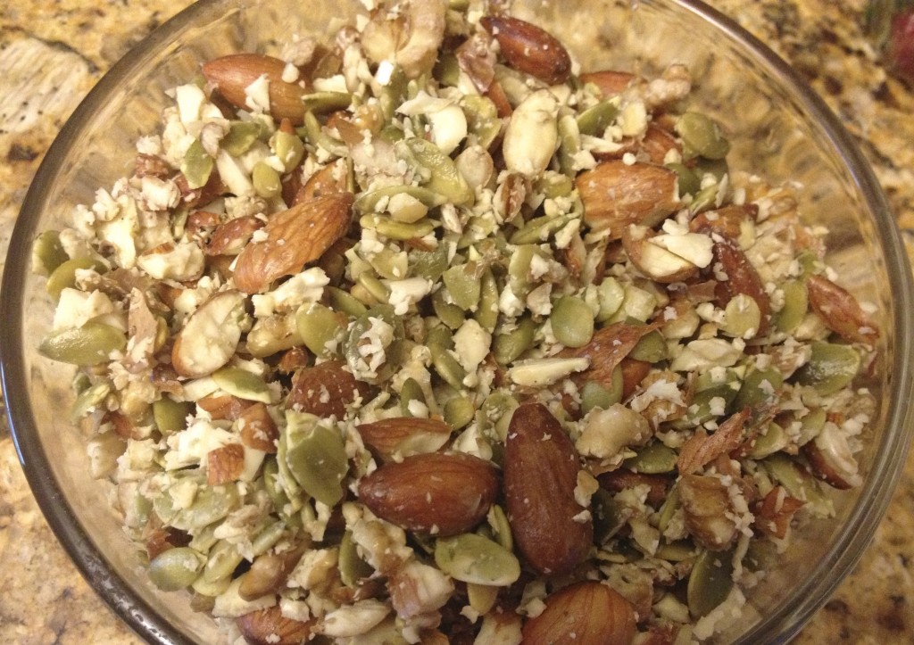chopped nuts & seeds