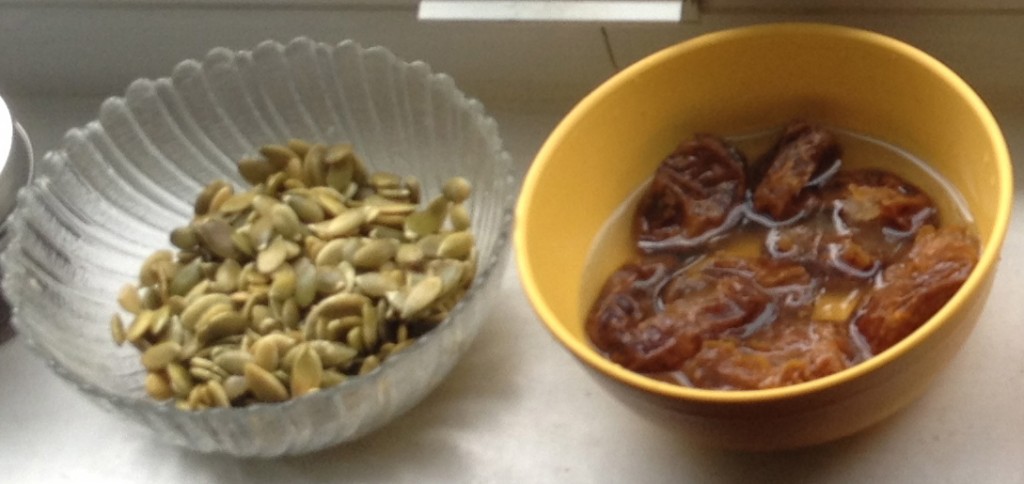 soaked seeds & dates