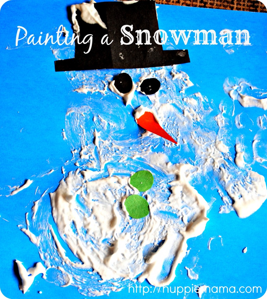 Painting a Snowman