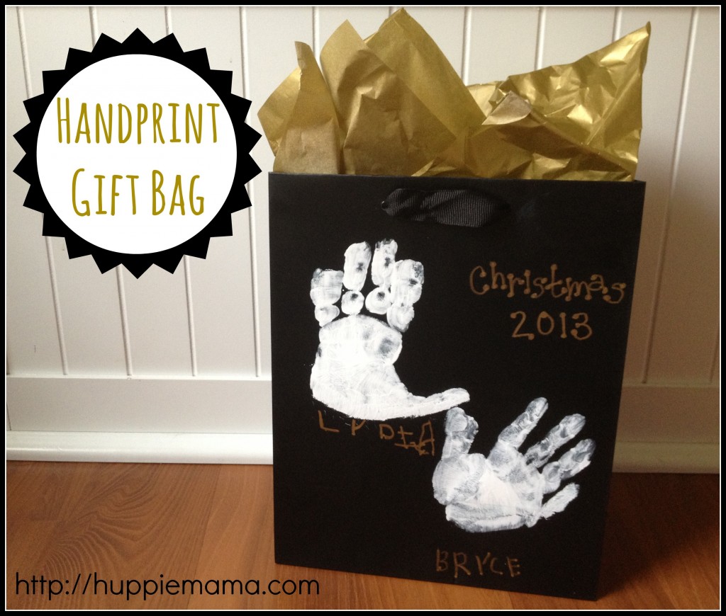 Handprint Gift Bag #shop