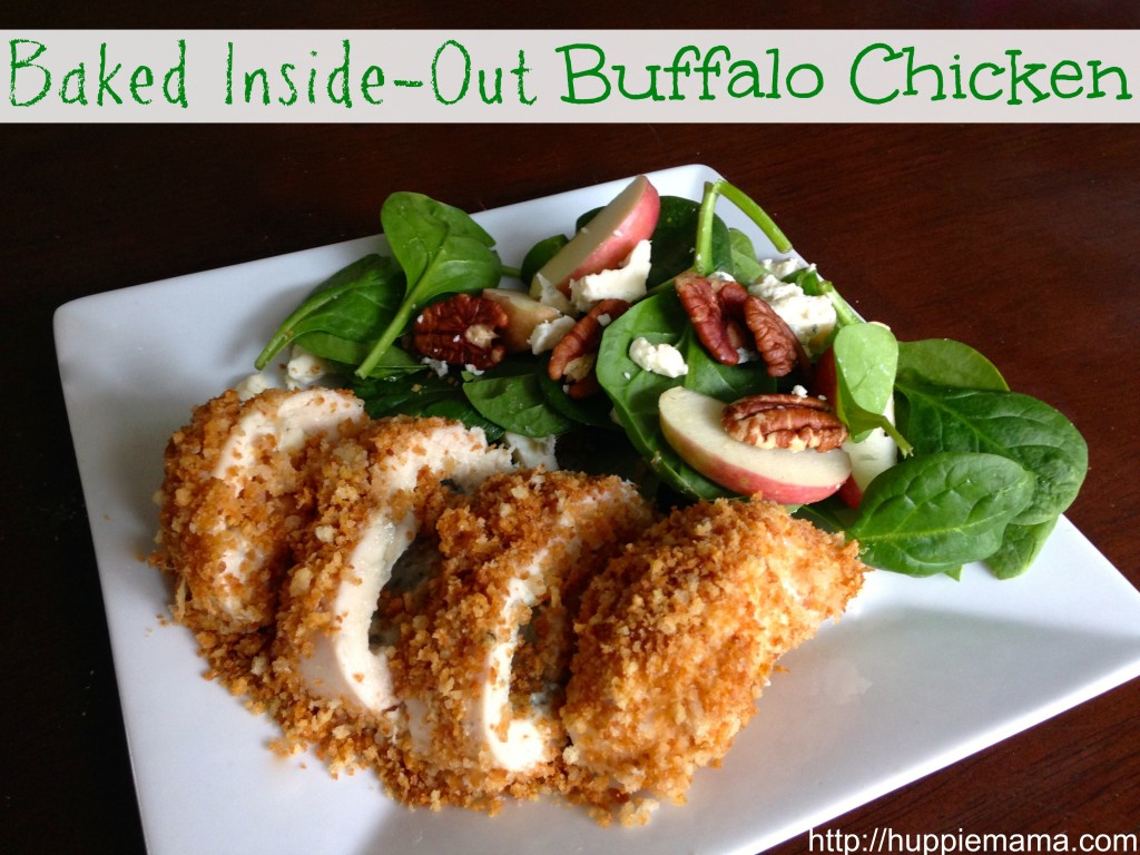 Baked Inside-Out Buffalo Chicken