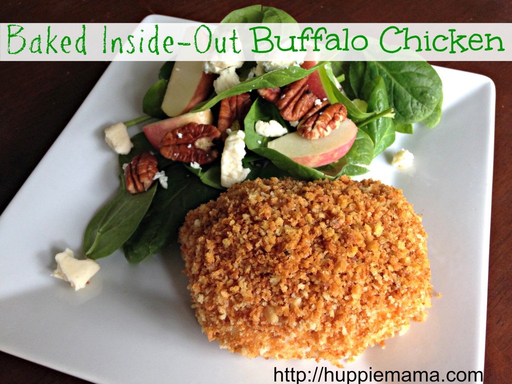 Baked Inside-Out Buffalo Chickens
