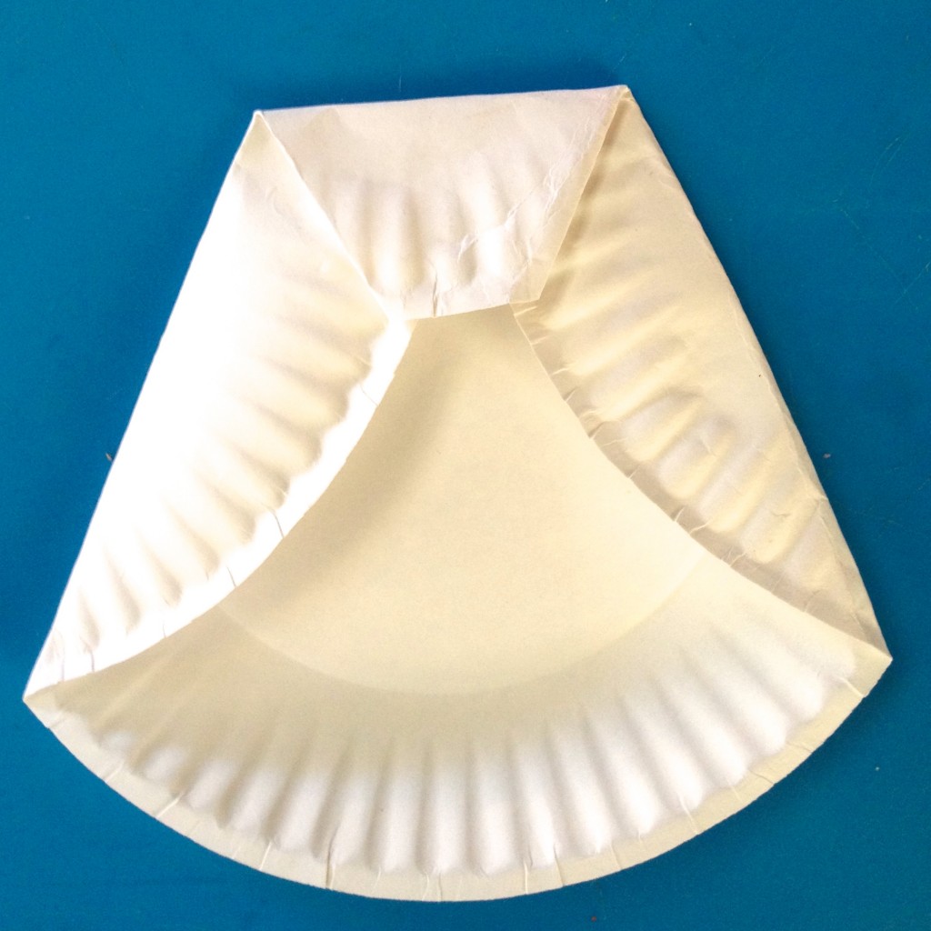 folder paper plate
