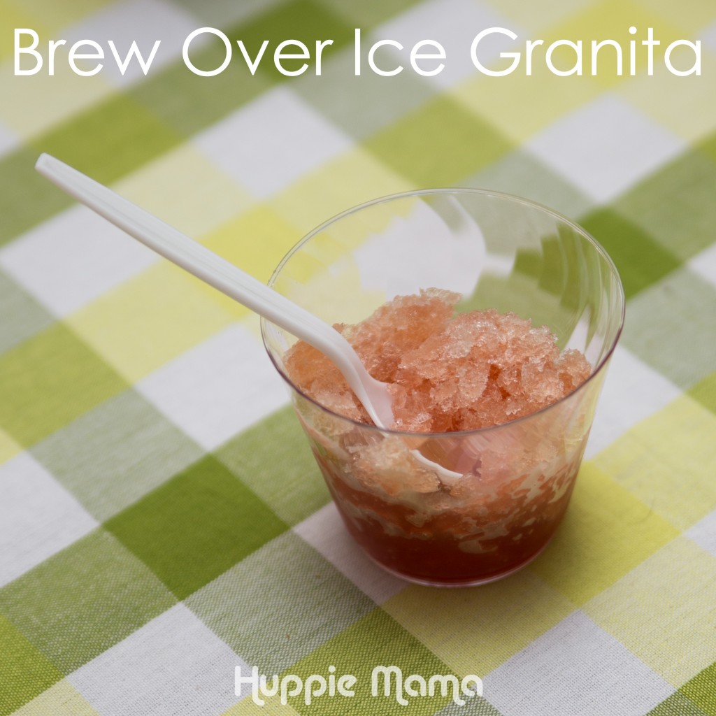 Brew Over Ice Granita
