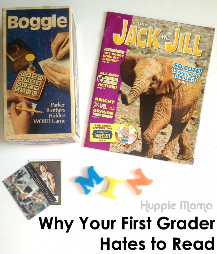 Why your first grader hates to read