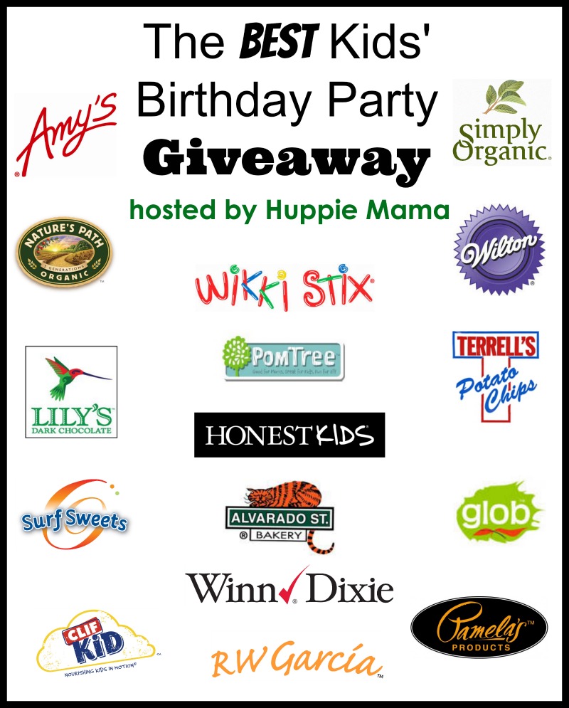 Huppie Mama's Birthday Party Giveaway