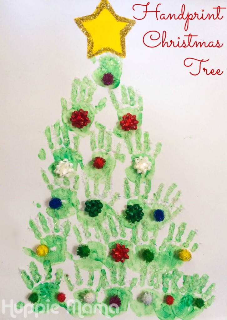 Christmas Handprint Tree
