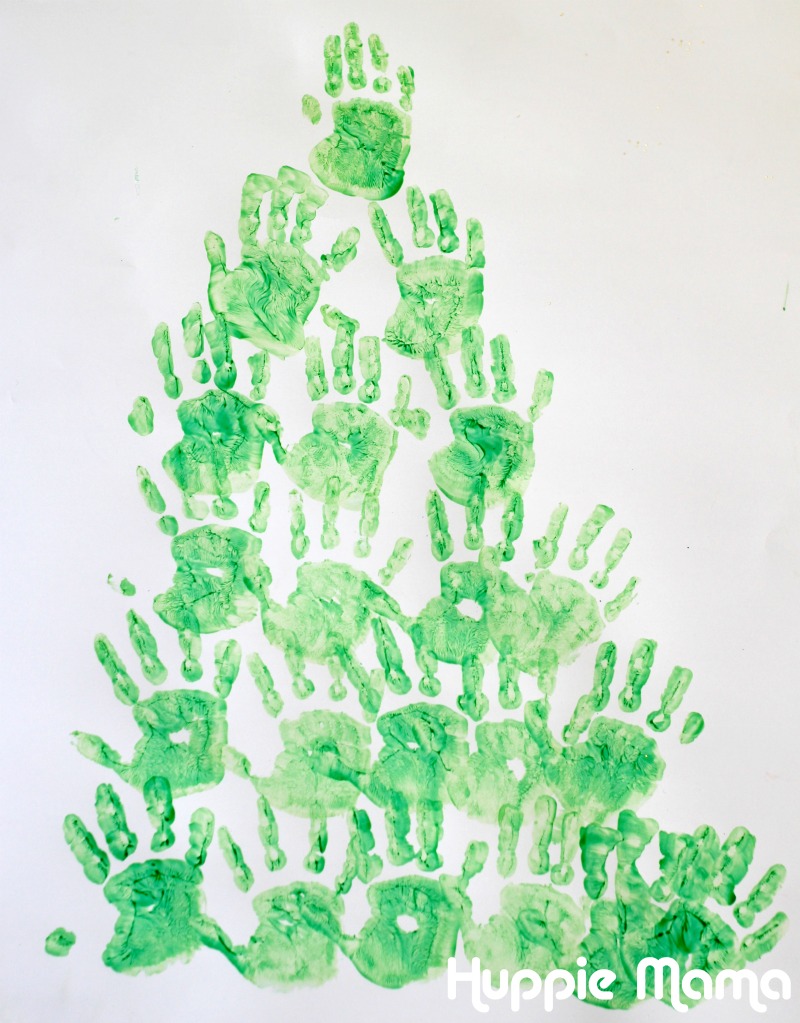 hand print tree