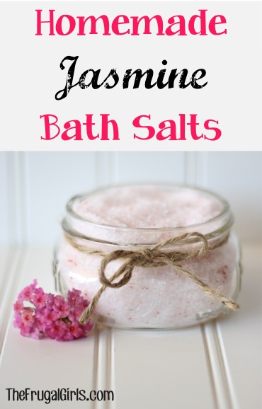 Homemade Jasmine Bath Salts