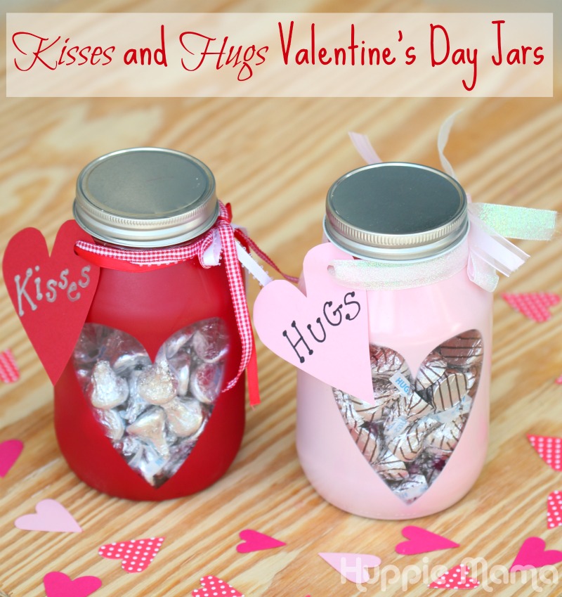 Kisses and Hugs Jars