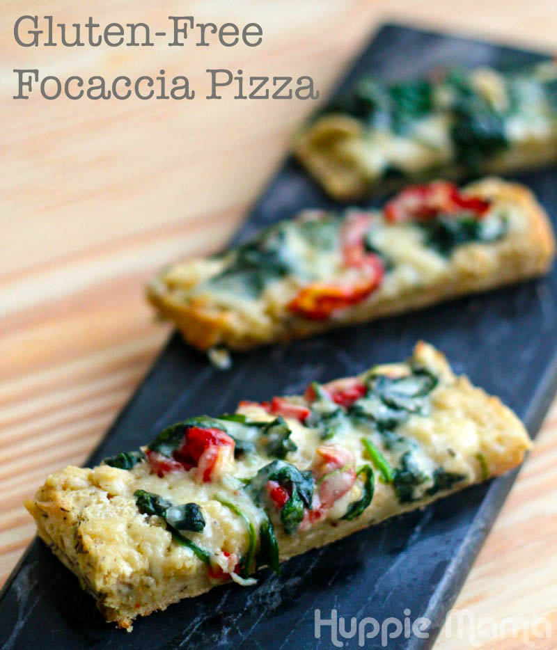 Gluten-free Focaccia Pizzas