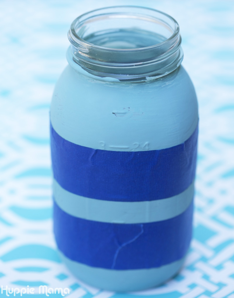 Painted jar