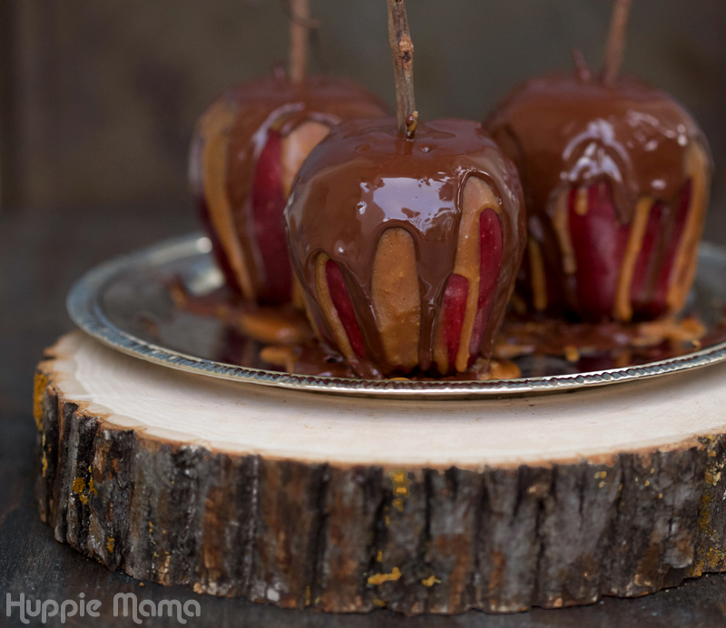 chocolate caramel apples