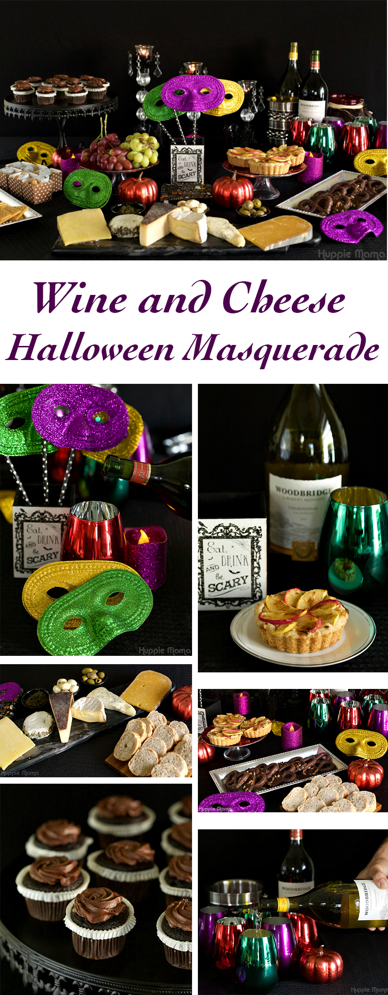Wine and Cheese Halloween Masquerade Party