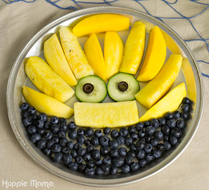 Minions fruit platter