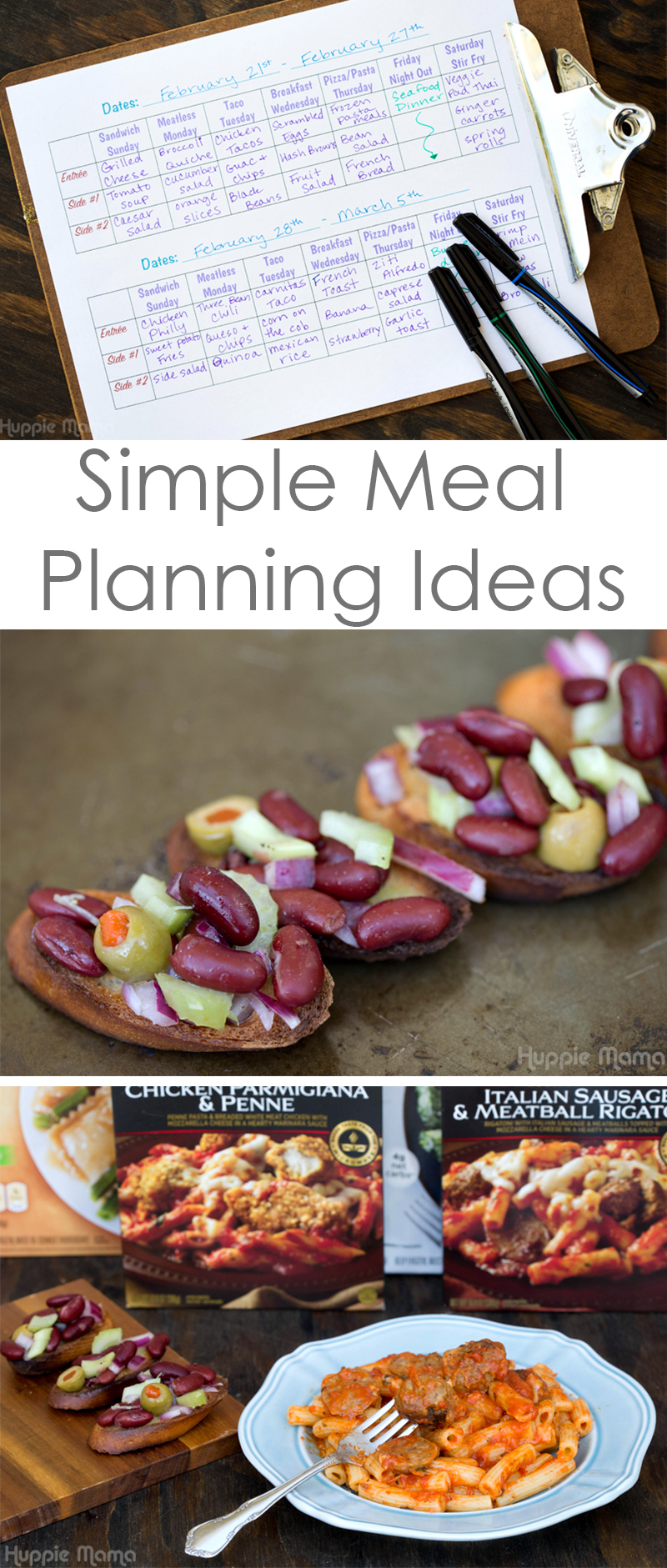 Simple Meal Planning Ideas