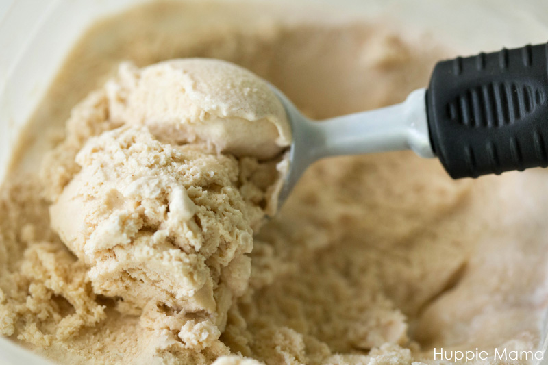 cinnamon ice cream scoop