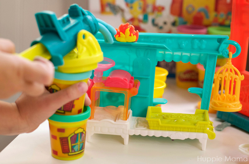 Play-Doh fire