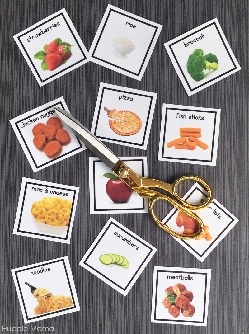 cut-food-cards