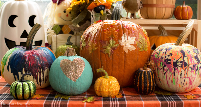 decorated-pumpkins