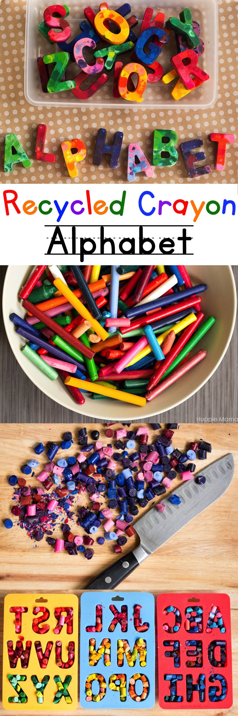 DIY Alphabet Crayons »
