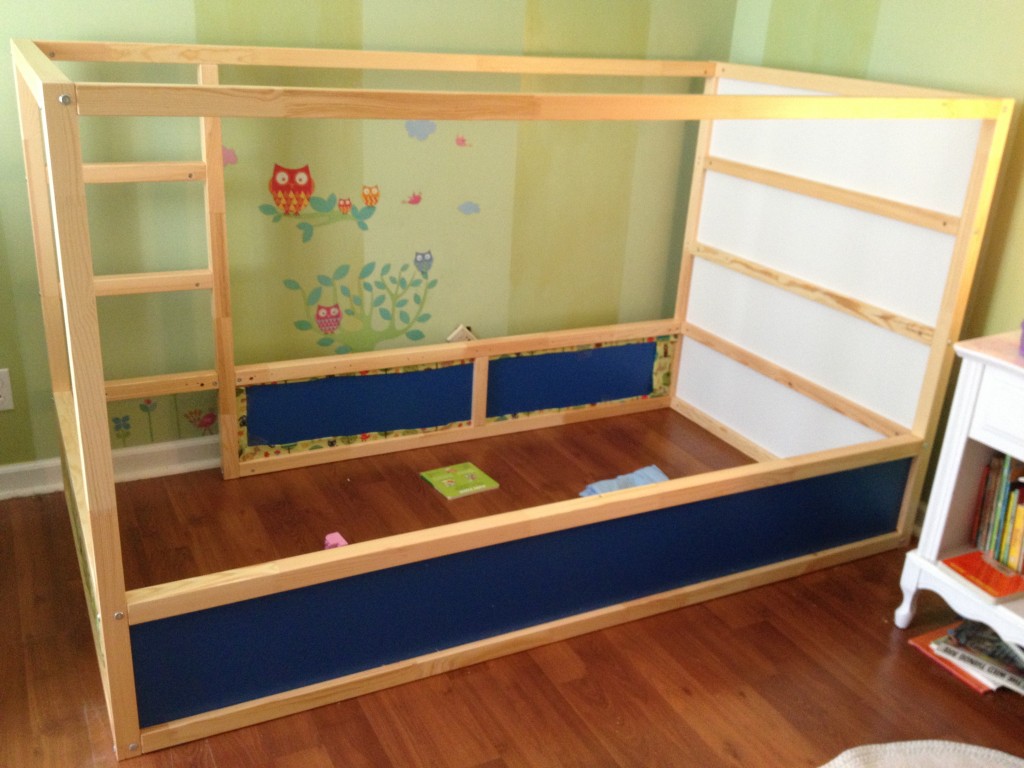 IKEA Kura Bed Hack & Garden-Themed Bedroom - Huppie Mama