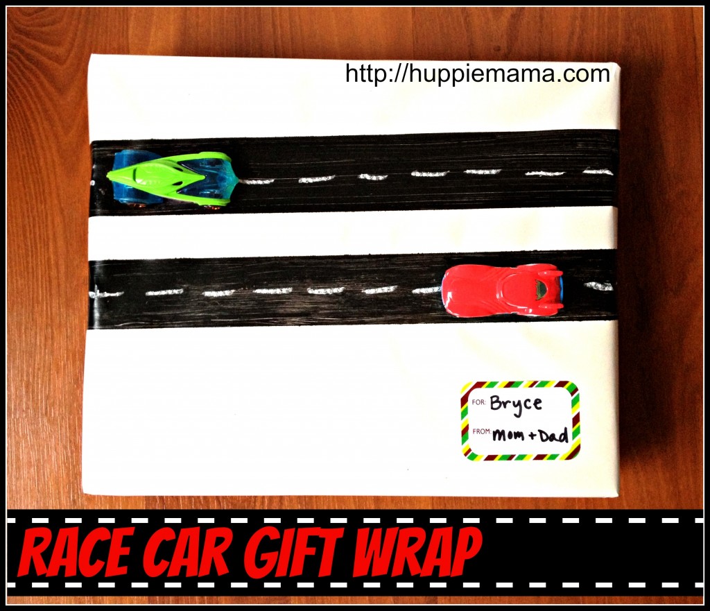 Race Car Gift Wrap #shop