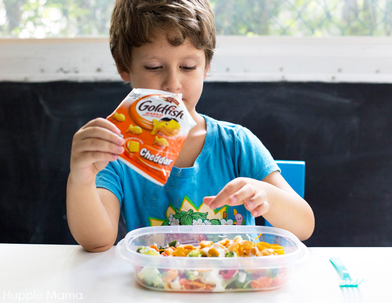 Veggie Snack Mix for Kids - Our Potluck Family